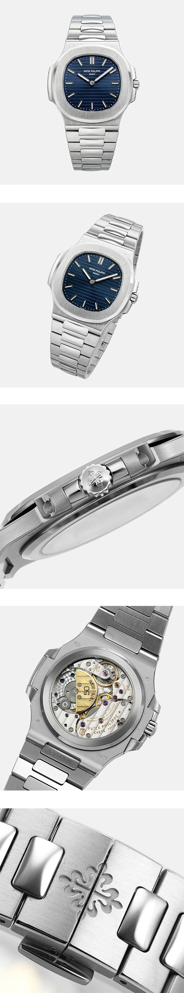 【PPF製】パテックフィリップコピー 5810/1G-001 ノーチラス 41mm ブルー 腕時計相談